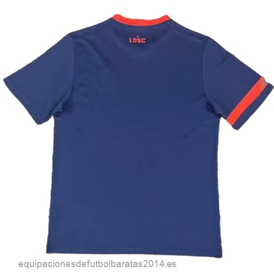 Nuevo Tailandia 3ª Camiseta Lille 23/24 Azul Baratas